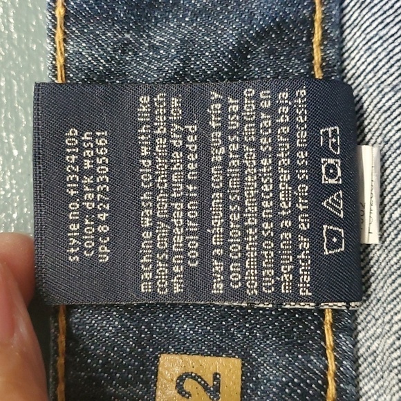 FADED GLORY,  women's blue jeans. Straight leg size 12. Very good used condition - Picture 9 of 9